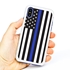 Guard Dog Honor Thin Blue Line Cases for iPhone X / XS, white / Blue
