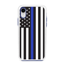 
Guard Dog Honor Thin Blue Line Cases for iPhone XR , white / Blue