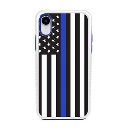 
Guard Dog Honor Thin Blue Line Cases for iPhone XR , white / Blue