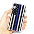 Guard Dog Hero Thin Blue Line Cases for iPhone XR , white / Blue
