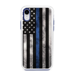 
Guard Dog Legend Thin Blue Line Cases for iPhone XR , white / Blue