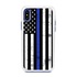 Guard Dog Hero Thin Blue Line Cases for iPhone XS Max , white / Blue
