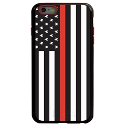 
Guard Dog Honor Thin Red Line Cases for iPhone 6 Plus / 6s Plus , Black / Red