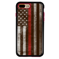 
Guard Dog Legend Thin Red Line Cases for iPhone 7 Plus / 8 Plus , Black / Red