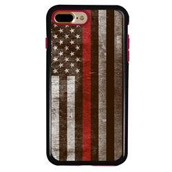 
Guard Dog Legend Thin Red Line Cases for iPhone 7 Plus / 8 Plus , Black / Red