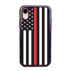 
Guard Dog Honor Thin Red Line Cases for iPhone XR , Black / Red