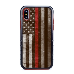 
Guard Dog Legend Thin Red Line Cases for iPhone XS Max , Black / Red
