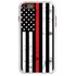 Guard Dog Hero Thin Red Line Cases for iPhone 6 Plus / 6s Plus , White / Red
