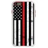 Guard Dog Hero Thin Red Line Cases for iPhone 6 Plus / 6s Plus , White / Red
