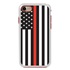Guard Dog Honor Thin Red Line Cases for iPhone 7/8/SE , White / Red
