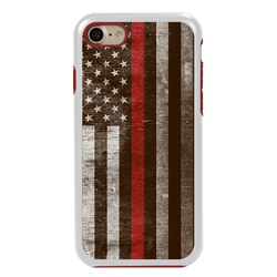 
Guard Dog Legend Thin Red Line Cases for iPhone 7/8/SE , White / Red