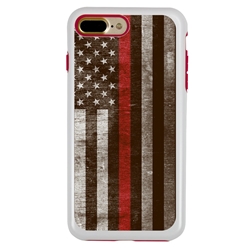
Guard Dog Legend Thin Red Line Cases for iPhone 7 Plus / 8 Plus , White / Red