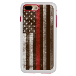 
Guard Dog Legend Thin Red Line Cases for iPhone 7 Plus / 8 Plus , White / Red