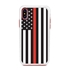 Guard Dog Honor Thin Red Line Cases for iPhone X / XS, White / Red
