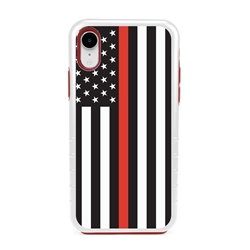 
Guard Dog Honor Thin Red Line Cases for iPhone XR , White / Red