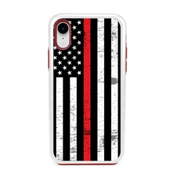 
Guard Dog Hero Thin Red Line Cases for iPhone XR , White / Red