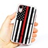 Guard Dog Hero Thin Red Line Cases for iPhone XR , White / Red

