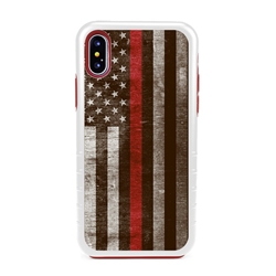 
Guard Dog Legend Thin Red Line Cases for iPhone XS Max , White / Red