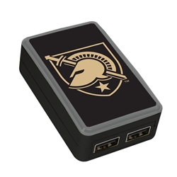 
QuikVolt West Point Black Knights WP-200X Classic Dual-Port USB Wall Charger
