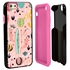 Guard Dog Pink Hybrid Cases for iPhone 6 / 6S , Cactus on Pink, Black/Pink Silicone
