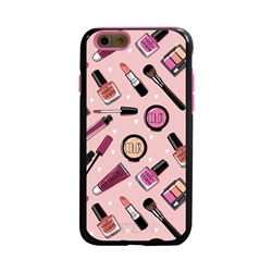 
Guard Dog Pink Hybrid Cases for iPhone 6 / 6S , Pretty Pink Cosmetics, Black/Pink Silicone