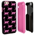 Guard Dog Pink Hybrid Cases for iPhone 6 / 6S , Pink Catitude, Black/Pink Silicone
