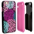 Guard Dog Pink Hybrid Cases for iPhone 6 / 6S , Pink Blooming Flowers, Black/Pink Silicone
