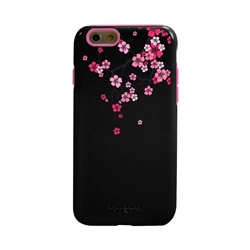 
Guard Dog Pink Hybrid Cases for iPhone 6 / 6S , Pink Cherry Blossom, Black/Pink Silicone