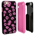 Guard Dog Pink Hybrid Cases for iPhone 6 / 6S , Pink Lipstick, Black/Pink Silicone
