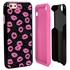 Guard Dog Pink Hybrid Cases for iPhone 6 / 6S , Pink Lipstick, Black/Pink Silicone
