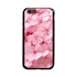 Guard Dog Pink Hybrid Cases for iPhone 6 / 6S , Soft Pink Flower Petals, Black/Pink Silicone
