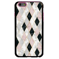 
Guard Dog Pink Hybrid Cases for iPhone 6 Plus / 6S Plus , Black and Pink Argyle, Black/Pink Silicone