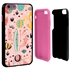 Guard Dog Pink Hybrid Cases for iPhone 6 Plus / 6S Plus , Cactus on Pink, Black/Pink Silicone
