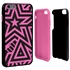 Guard Dog Pink Hybrid Cases for iPhone 6 Plus / 6S Plus , Pink Glitz and Glam, Black/Pink Silicone
