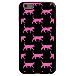 
Guard Dog Pink Hybrid Cases for iPhone 6 Plus / 6S Plus , Pink Catitude, Black/Pink Silicone