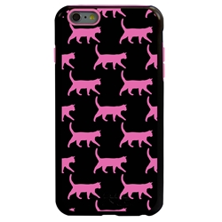 
Guard Dog Pink Hybrid Cases for iPhone 6 Plus / 6S Plus , Pink Catitude, Black/Pink Silicone