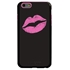 Guard Dog Pink Hybrid Cases for iPhone 6 Plus / 6S Plus , Pink Lipstick Smooch, Black/Pink Silicone
