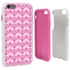 Guard Dog Pink Hybrid Cases for iPhone 6 Plus / 6S Plus , Pink Fan Print, White/Pink Silicone

