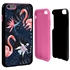 Guard Dog Pink Hybrid Cases for iPhone 6 Plus / 6S Plus , Tropical Pink Flamingo, Black/Pink Silicone
