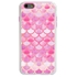 Guard Dog Pink Hybrid Cases for iPhone 6 Plus / 6S Plus , Pink Mermaid Scales, White/Pink Silicone
