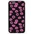 Guard Dog Pink Hybrid Cases for iPhone 6 Plus / 6S Plus , Pink Lipstick, Black/Pink Silicone
