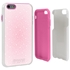 Guard Dog Pink Hybrid Cases for iPhone 6 Plus / 6S Plus , Pale Pink Filigree, White/Pink Silicone
