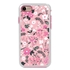 Guard Dog Pink Hybrid Cases for iPhone 7/8/SE , Pretty Pink Floral Print, White/Pink Silicone
