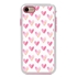 Guard Dog Pink Hybrid Cases for iPhone 7/8/SE , Pink Sweet Hearts, White/Pink Silicone
