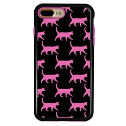 
Guard Dog Pink Hybrid Cases for iPhone 7 Plus / 8 Plus , Pink Catitude, Black/Pink Silicone
