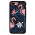 Guard Dog Pink Hybrid Cases for iPhone 7 Plus / 8 Plus , Tropical Pink Flamingo, Black/Pink Silicone
