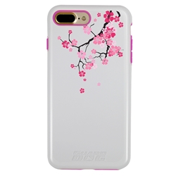 
Guard Dog Pink Hybrid Cases for iPhone 7 Plus / 8 Plus , Pink Cherry Blossom, White/Pink Silicone