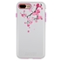 Guard Dog Pink Hybrid Cases for iPhone 7 Plus / 8 Plus , Pink Cherry Blossom, White/Pink Silicone
