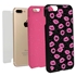 Guard Dog Pink Hybrid Cases for iPhone 7 Plus / 8 Plus , Pink Lipstick, Black/Pink Silicone
