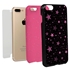 Guard Dog Pink Hybrid Cases for iPhone 7 Plus / 8 Plus , Pink Stars, Black/Pink Silicone
